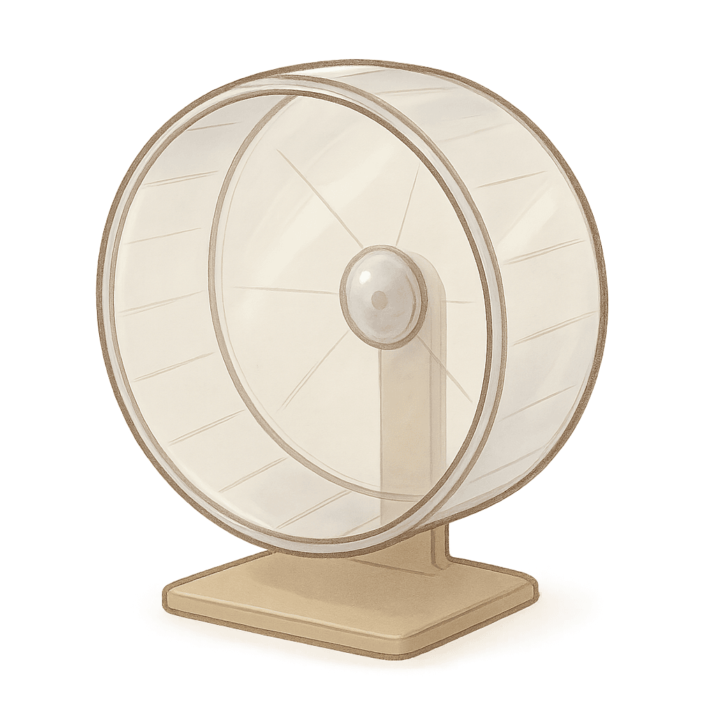 12" Acrylic Exercise Wheel